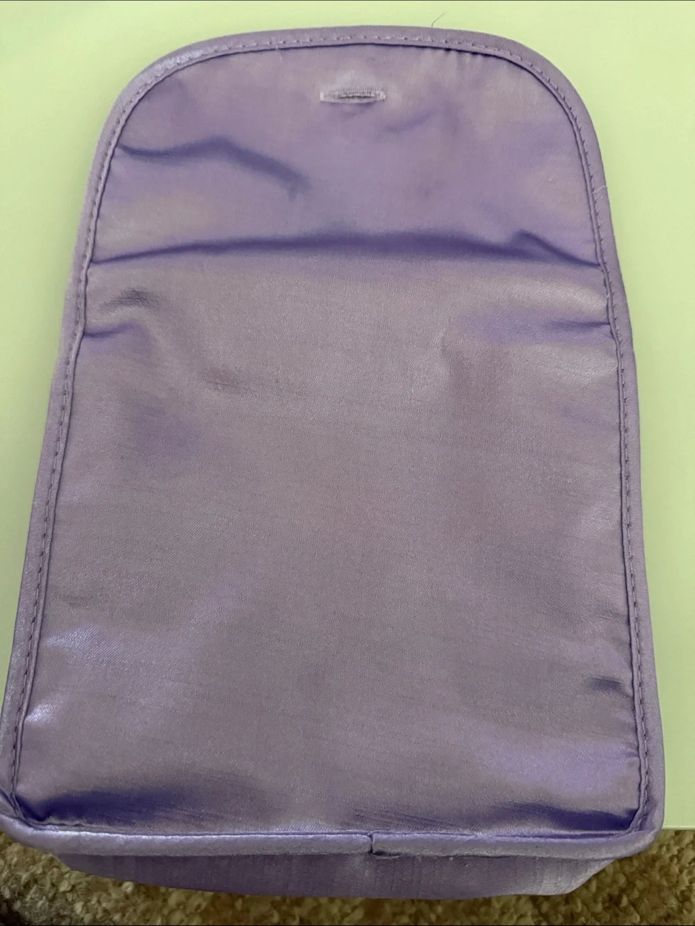 Gucci Lavender Satin Cosmetic Pouch